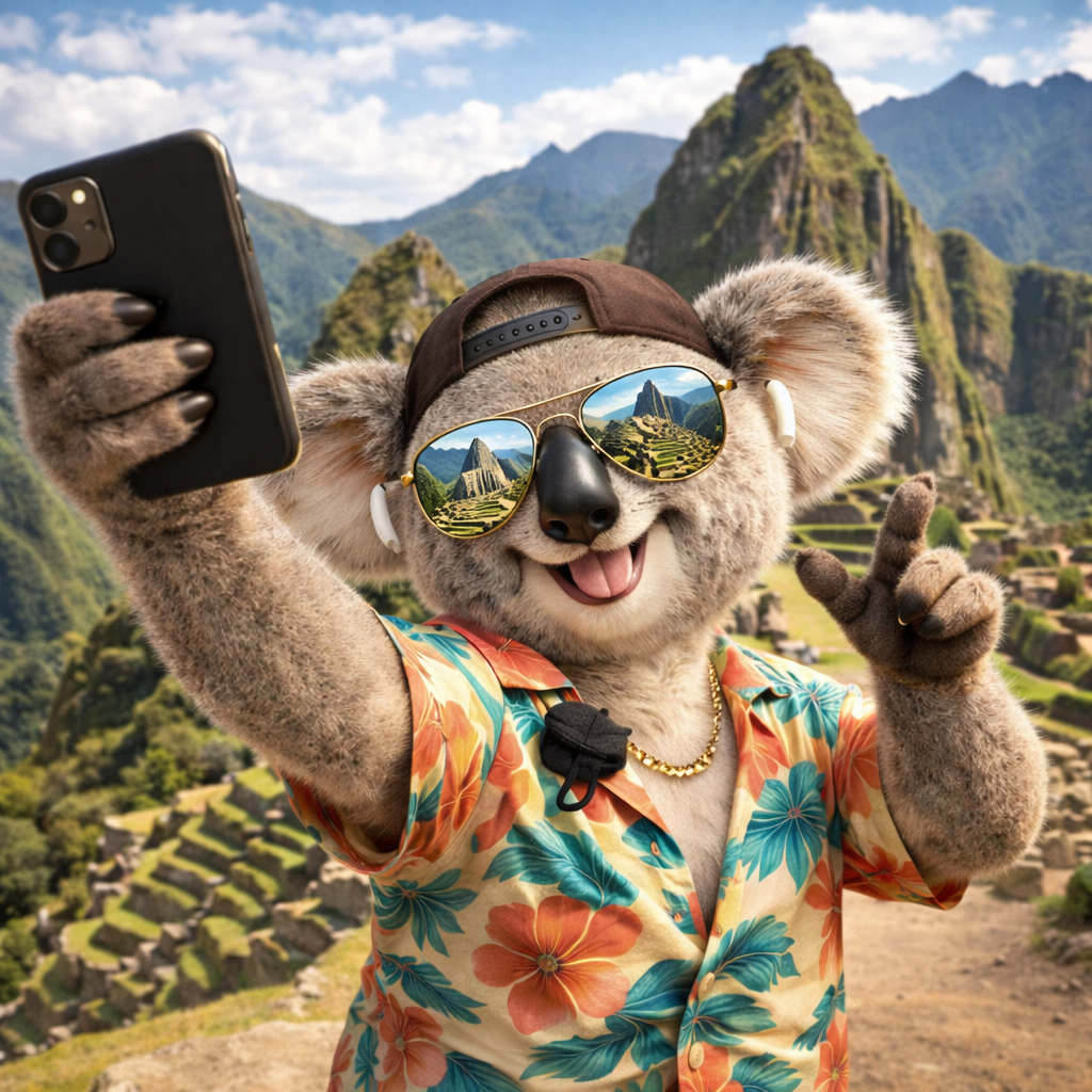 Koala Machu Picchu