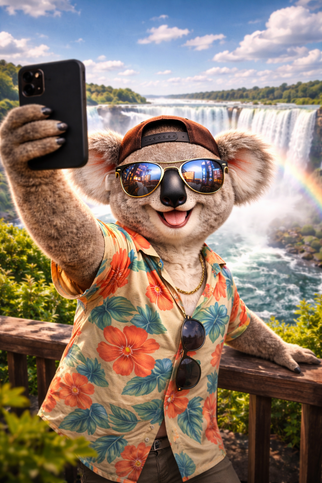 Koala selfie Niagara