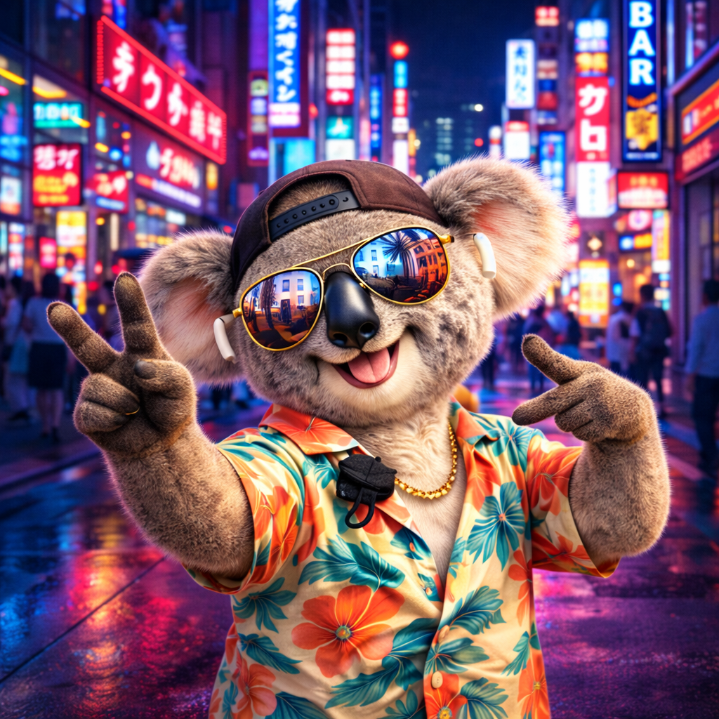 Koala Tokyo night